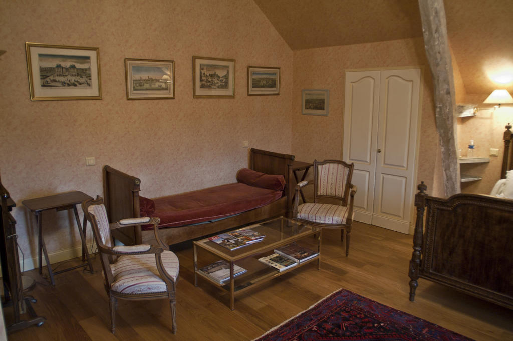 Bed and Breakfast Manoir Du Bois Noblet à Louerre Chambre photo